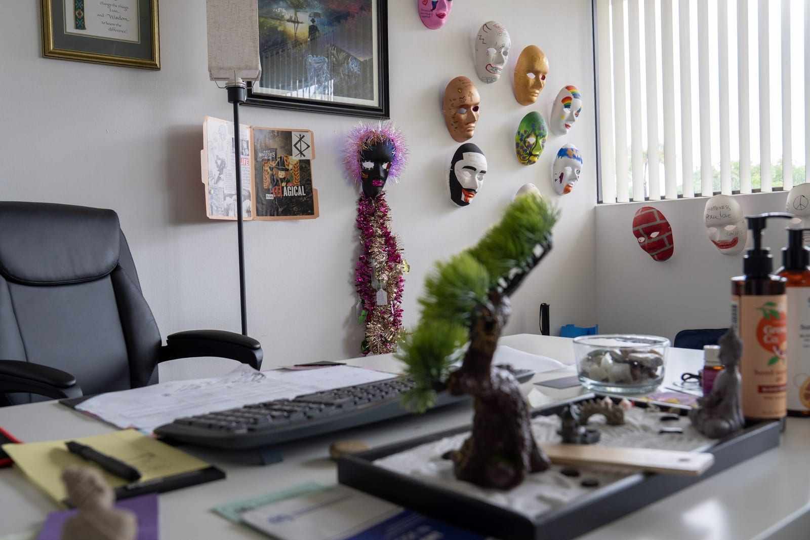 Expressive therapy room at Ascend Recovery Center in Palm Beach Gardens, Florida